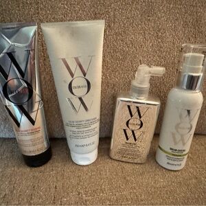 NEW WOW Hair Care Set W/Dream Cocktail/Dream Coat/Color Security Shamp/Cond